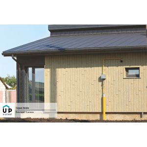 Фасадная панель Хокла Винтаж - Солома от производителя  Ю-Пласт по цене 0 р