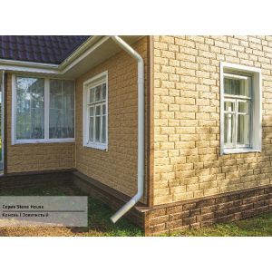 Фасадная панель Стоун Хаус Камень - Камень Золотистый от производителя Ю-Пласт по цене 516 р Фасадная панель Стоун Хаус Камень - Камень Золотистый от производителя Ю-Пласт по цене 516 р