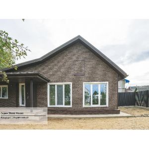 Фасадная панель Стоун Хаус Кварцит - Коричневый от производителя  Ю-Пласт по цене 402 р