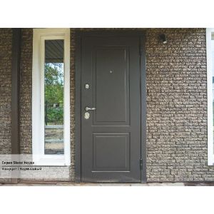 Фасадная панель Стоун Хаус Кварцит - Коричневый от производителя  Ю-Пласт по цене 402 р