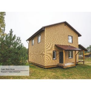 Фасадная панель Стоун Хаус Кварцит - Темно-Бежевый от производителя Ю-Пласт по цене 0 р Фасадная панель Стоун Хаус Кварцит - Темно-Бежевый от производителя Ю-Пласт по цене 0 р