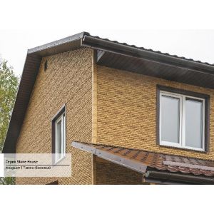 Фасадная панель Стоун Хаус Кварцит - Темно-Бежевый от производителя Ю-Пласт по цене 0 р Фасадная панель Стоун Хаус Кварцит - Темно-Бежевый от производителя Ю-Пласт по цене 0 р