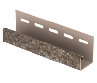 J-планка Стоун Хаус Кварцит Коричневый J-планка Стоун Хаус Кварцит Коричневый