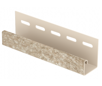 J-планка Стоун Хаус Кварцит Светло-Бежевый J-планка Стоун Хаус Кварцит Светло-Бежевый