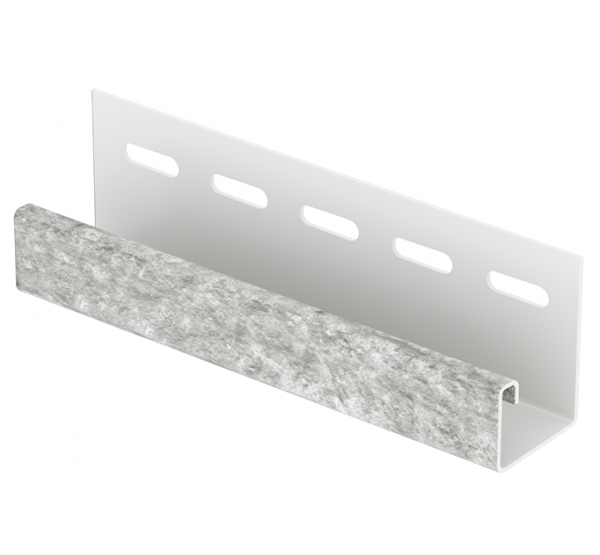 J-планка Стоун Хаус Кварцит Светло-Серый от производителя Ю-Пласт по цене 350 р J-планка Стоун Хаус Кварцит Светло-Серый от производителя Ю-Пласт по цене 350 р