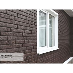 Фасадная панель Стоун Хаус - Кирпич Коричневый от производителя Ю-Пласт по цене 620 р Фасадная панель Стоун Хаус - Кирпич Коричневый от производителя Ю-Пласт по цене 620 р