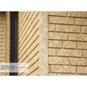 Фасадная панель Стоун Хаус - Кирпич Песочный от производителя Ю-Пласт по цене 620 р Фасадная панель Стоун Хаус - Кирпич Песочный от производителя Ю-Пласт по цене 620 р
