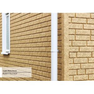 Фасадная панель Стоун Хаус - Кирпич Песочный от производителя Ю-Пласт по цене 620 р Фасадная панель Стоун Хаус - Кирпич Песочный от производителя Ю-Пласт по цене 620 р