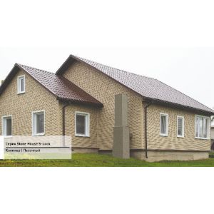 Фасадная панель Стоун Хаус S-Lock Клинкер Песочный от производителя Ю-Пласт по цене 0 р Фасадная панель Стоун Хаус S-Lock Клинкер Песочный от производителя Ю-Пласт по цене 0 р