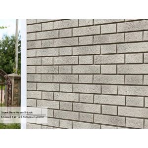 Фасадная панель Стоун Хаус S-Lock Клинкер Балтик Холодный Цемент от производителя  Ю-Пласт по цене 561 р