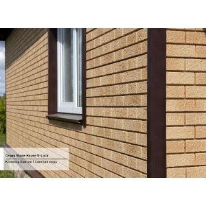 Фасадная панель Стоун Хаус S-Lock Клинкер Балтик Светлая Медь от производителя  Ю-Пласт по цене 561 р
