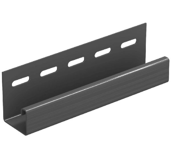 J-планка Классика Графитовая от производителя Ю-Пласт по цене 350 р J-планка Классика Графитовая от производителя Ю-Пласт по цене 350 р