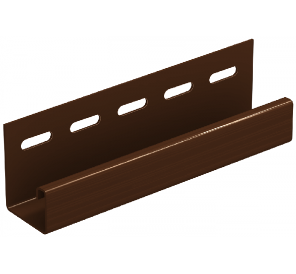 J-планка Классика Коричневая от производителя Ю-Пласт по цене 350 р J-планка Классика Коричневая от производителя Ю-Пласт по цене 350 р