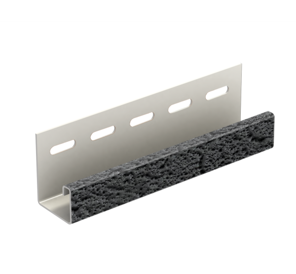 J-планка Стоун Хаус S-Lock Клинкер Нордик Графитовый от производителя  Ю-Пласт по цене 350 р