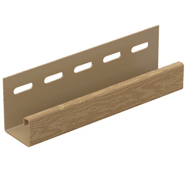 J-планка Timberblock Кедр Янтарный от производителя  Ю-Пласт по цене 0 р