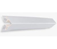 Наружный угол 50мм - Белый Наружный угол 50мм - Белый