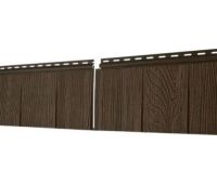 Фасадная панель S-Lock Щепа Каштан Фасадная панель S-Lock Щепа Каштан