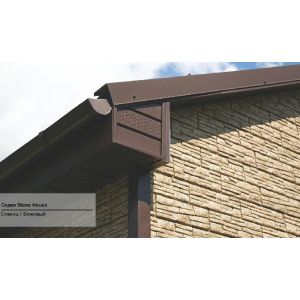 Фасадная панель Стоун Хаус Сланец Бежевый от производителя Ю-Пласт по цене 361 р Фасадная панель Стоун Хаус Сланец Бежевый от производителя Ю-Пласт по цене 361 р