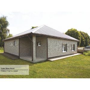 Фасадная панель Стоун Хаус Сланец Светло серый от производителя Ю-Пласт по цене 361 р Фасадная панель Стоун Хаус Сланец Светло серый от производителя Ю-Пласт по цене 361 р