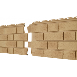 Фасадная панель Стоун Хаус S-Lock Клинкер Балтик Светлая Медь от производителя  Ю-Пласт по цене 561 р