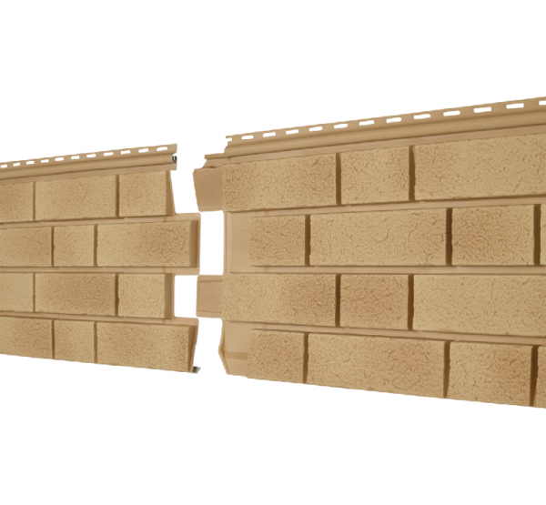 Фасадная панель Стоун Хаус S-Lock Клинкер Балтик Светлая Медь от производителя  Ю-Пласт по цене 561 р