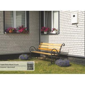 Фасадная панель Стоун Хаус S-Lock Клинкер Нордик Дым от производителя  Ю-Пласт по цене 561 р