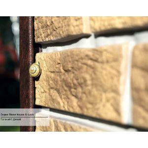 Фасадная панель Стоун Хаус S-Lock Таганай Дикий от производителя  Ю-Пласт по цене 561 р