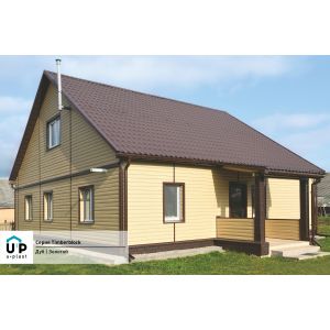Сайдинг коллекция TIMBERBLOCK, Дуб золотой от производителя  Ю-Пласт по цене 458 р