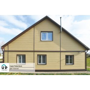 Сайдинг коллекция TIMBERBLOCK, Дуб золотой от производителя  Ю-Пласт по цене 458 р