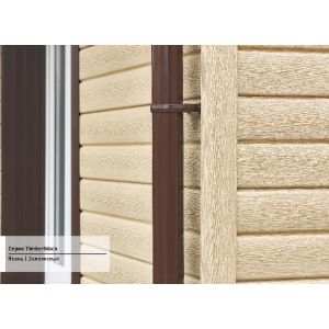 Сайдинг коллекция TIMBERBLOCK Ясень Золотистый от производителя  Ю-Пласт по цене 458 р