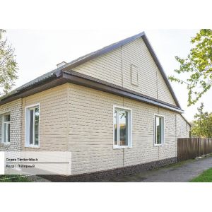Сайдинг коллекция TIMBERBLOCK Кедр Полярный от производителя  Ю-Пласт по цене 413 р
