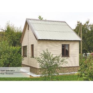 Сайдинг коллекция TIMBERBLOCK Кедр Полярный от производителя  Ю-Пласт по цене 413 р