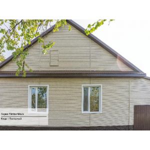 Сайдинг коллекция TIMBERBLOCK Кедр Полярный от производителя  Ю-Пласт по цене 413 р