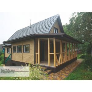 Сайдинг коллекция TIMBERBLOCK Пихта — Алтайская от производителя  Ю-Пласт по цене 391 р