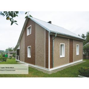 Сайдинг коллекция TIMBERBLOCK Пихта — Сахалинская от производителя  Ю-Пласт по цене 391 р