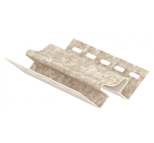 Внутренний угол Стоун Хаус Кварцит Светло-бежевый от производителя Ю-Пласт по цене 705 р Внутренний угол Стоун Хаус Кварцит Светло-бежевый от производителя Ю-Пласт по цене 705 р