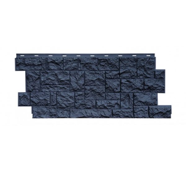 Цокольный сайдинг «Камень северный» Графитовый от производителя Nordside по цене 555 р Цокольный сайдинг «Камень северный» Графитовый от производителя Nordside по цене 555 р