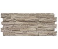 Цокольный сайдинг «Сланец» Перламутрово-бежевый Цокольный сайдинг «Сланец» Перламутрово-бежевый