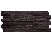 Цокольный сайдинг «Сланец» Шоколадный Цокольный сайдинг «Сланец» Шоколадный