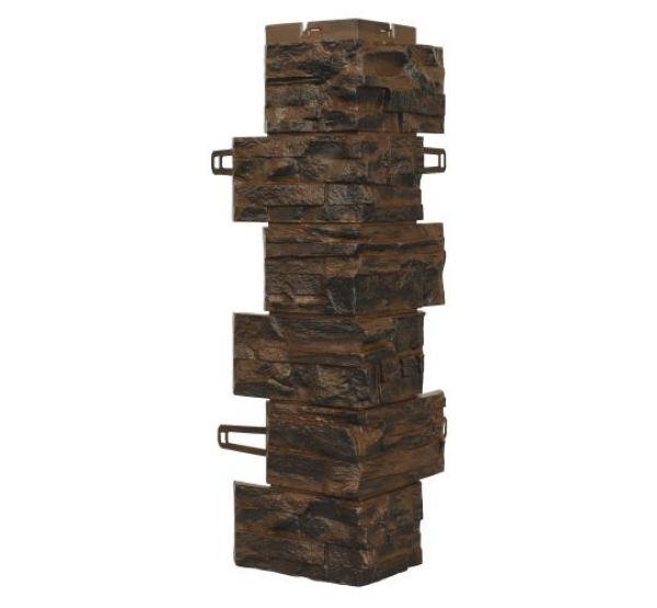 Угол для цокольного сайдинга Скалистый камень - Монреаль от производителя Royal Stone по цене 790 р Угол для цокольного сайдинга Скалистый камень - Монреаль от производителя Royal Stone по цене 790 р