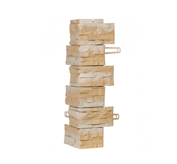 Угол для цокольного сайдинга Скалистый камень - Торонто от производителя Royal Stone по цене 790 р Угол для цокольного сайдинга Скалистый камень - Торонто от производителя Royal Stone по цене 790 р