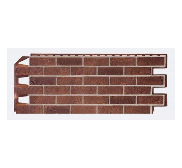 Фасадные панели (цокольный сайдинг) Кирпич Дорсет от производителя  ТЕХНОНИКОЛЬ по цене 640 р