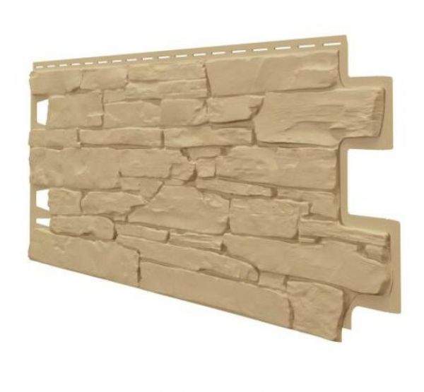 Фасадные панели (цокольный сайдинг) Оптима Камень Песочный от производителя ТЕХНОНИКОЛЬ по цене 490 р Фасадные панели (цокольный сайдинг) Оптима Камень Песочный от производителя ТЕХНОНИКОЛЬ по цене 490 р