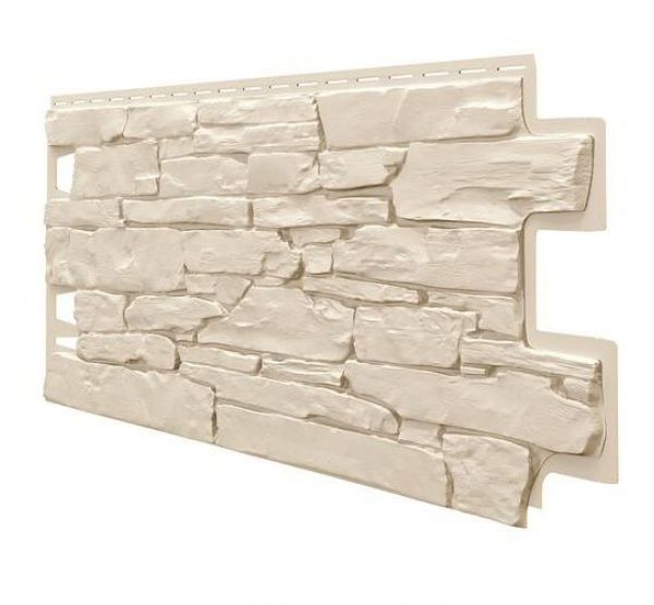 Фасадные панели (цокольный сайдинг) Оптима Камень Слоновая Кость от производителя ТЕХНОНИКОЛЬ по цене 490 р Фасадные панели (цокольный сайдинг) Оптима Камень Слоновая Кость от производителя ТЕХНОНИКОЛЬ по цене 490 р