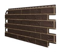 Фасадные панели (цокольный сайдинг) Оптима Кирпич Темно-Коричневый Фасадные панели (цокольный сайдинг) Оптима Кирпич Темно-Коричневый