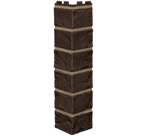 Угол наружный Оптима Кирпич Темно-Коричневый от производителя ТЕХНОНИКОЛЬ по цене 535 р Угол наружный Оптима Кирпич Темно-Коричневый от производителя ТЕХНОНИКОЛЬ по цене 535 р