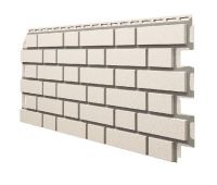 Фасадные панели (цокольный сайдинг) Оптима Клинкер Слоновая-Кость Фасадные панели (цокольный сайдинг) Оптима Клинкер Слоновая-Кость