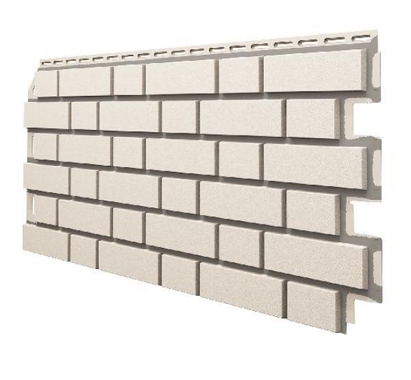 Фасадные панели (цокольный сайдинг) Оптима Клинкер Слоновая-Кость от производителя ТЕХНОНИКОЛЬ по цене 560 р Фасадные панели (цокольный сайдинг) Оптима Клинкер Слоновая-Кость от производителя ТЕХНОНИКОЛЬ по цене 560 р