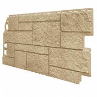 Фасадные панели (цокольный сайдинг) Оптима Песчаник Песочный Фасадные панели (цокольный сайдинг) Оптима Песчаник Песочный