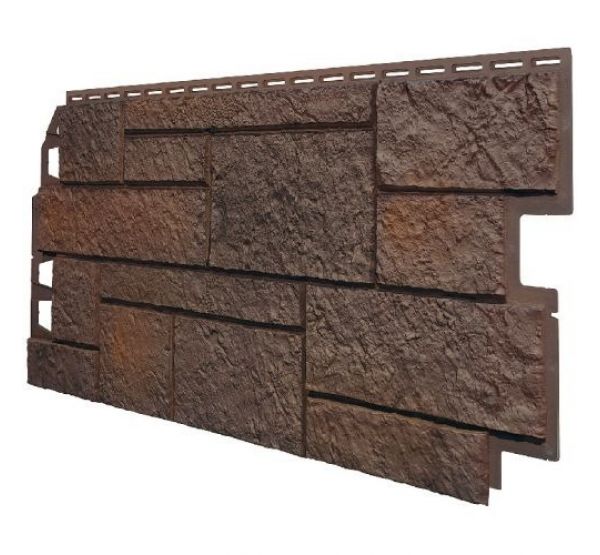 Фасадные панели (Цокольный Сайдинг) VOX Vilo SANDSTONE Коричневый от производителя Vox по цене 720 р Фасадные панели (Цокольный Сайдинг) VOX Vilo SANDSTONE Коричневый от производителя Vox по цене 720 р